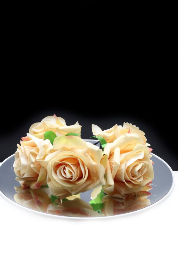 Queen Donna Yellow- rose flower headband - My Roial Ears LTD