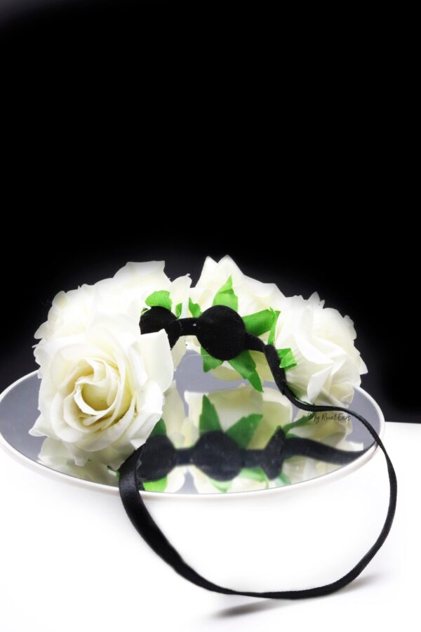 Queen Donna- rose flower headband - My Roial Ears LTD
