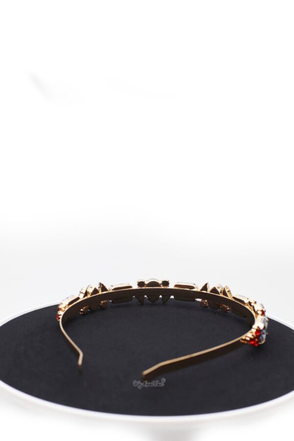 Queen Faustine Multi-gorgeous crystal stone headband - My Roial Ears LTD
