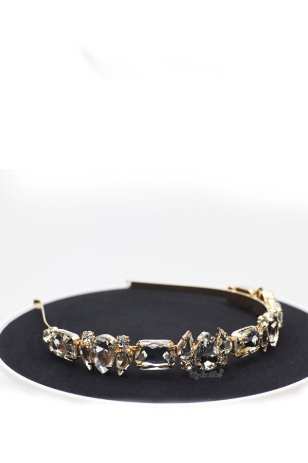 Queen Faustine- gorgeous crystal stone headband - My Roial Ears LTD
