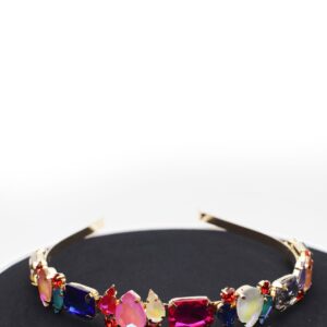 Queen Faustine Multi-gorgeous crystal stone headband - My Roial Ears LTD