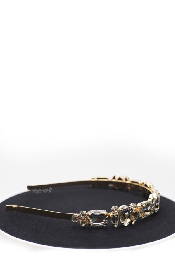 Queen Faustine- gorgeous crystal stone headband - My Roial Ears LTD