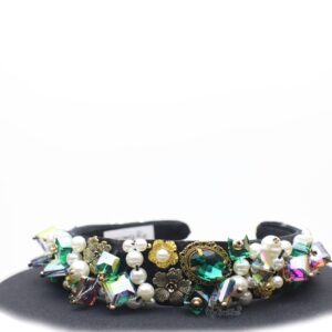 Queen Gladys- impressive baroque beaded headband - My Roial Ears LTD