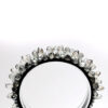 Queen Farica- clear water drop inspired headband