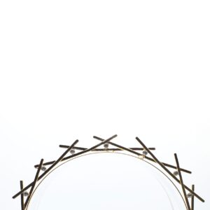 Queen Jacobina- geomatic golden modest headband - My Roial Ears LTD