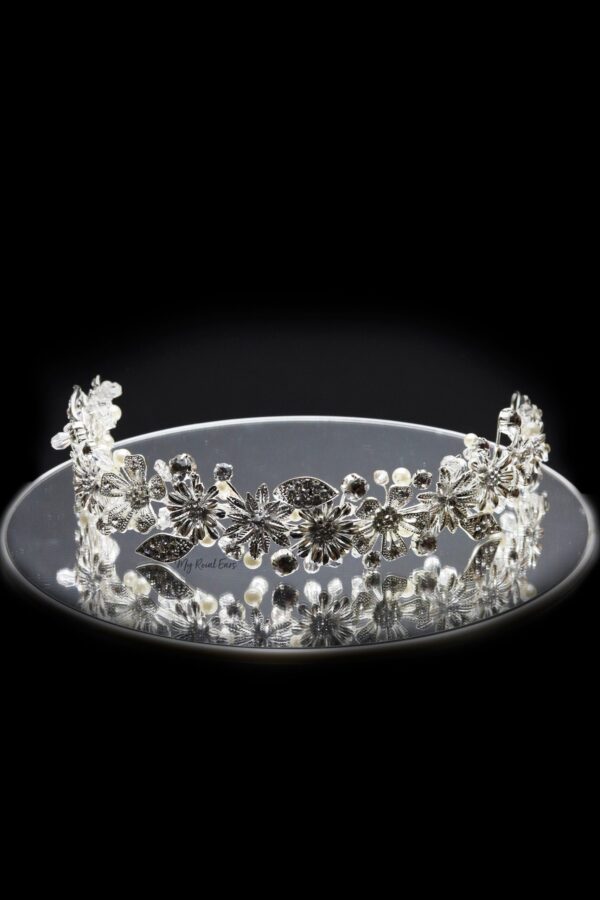 Queen Tayo- an incredible handmade floral metal headband - My Roial Ears LTD
