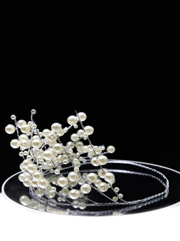 Queen Jerica- exquisite pearl crown - Image 7