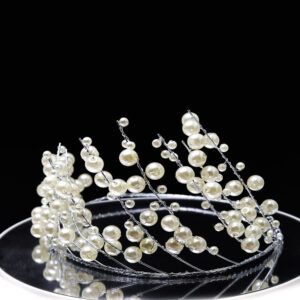 Queen Jerica- exquisite pearl crown