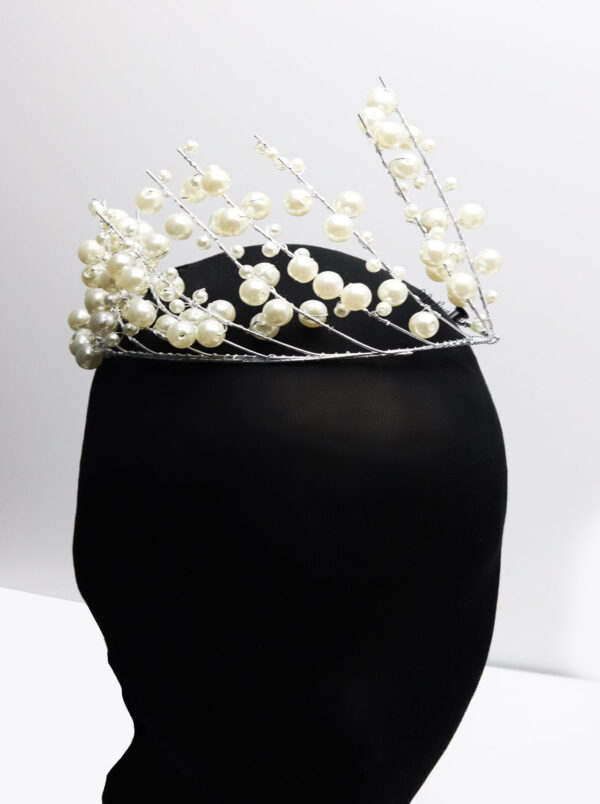 Queen Jerica- exquisite pearl crown - Image 3