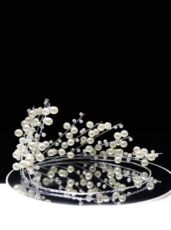 Queen Jerica- exquisite pearl crown - Image 5
