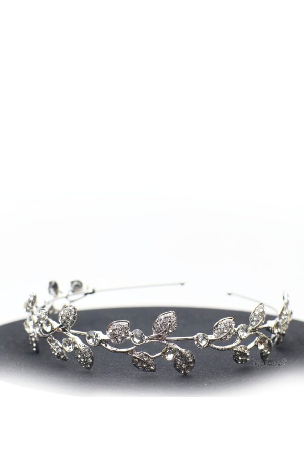 Queen Leda- a charming rhinestone floral crystal headband - My Roial Ears LTD