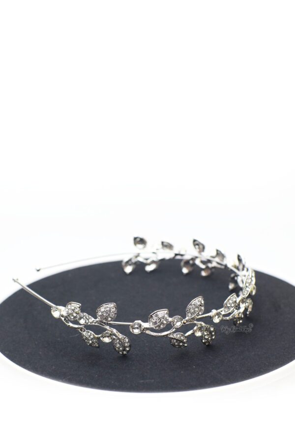 Queen Leda- a charming rhinestone floral crystal headband - My Roial Ears LTD