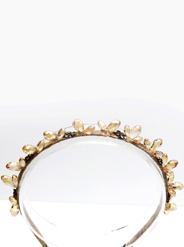 Queen Nash Gold- crystal stone headband - Image 3