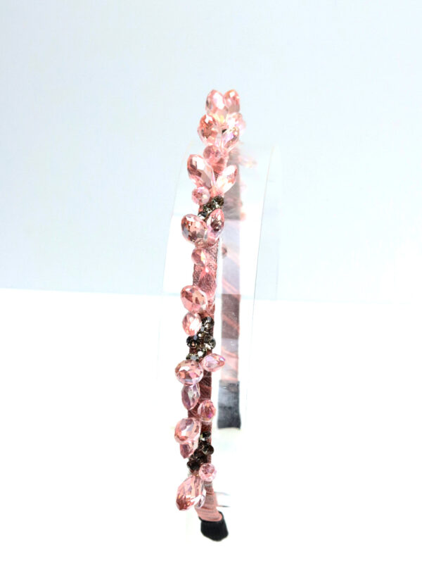 Queen Nash Pink- crystal stone headband - Image 2