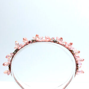Queen Nash Pink- crystal stone headband