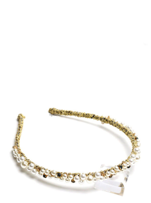 Queen Orla-pearl-embellished headband - Image 3