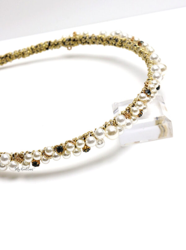 Queen Orla-pearl-embellished headband - Image 2