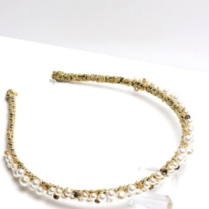 Queen Orla-pearl-embellished headband