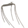 Queen Reina-- crystal drop hair brooch