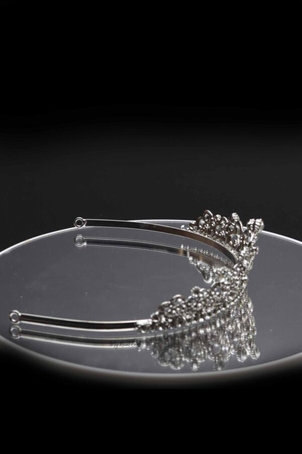 Queen Pania- an exquisite silver heart crystal tiara - My Roial Ears LTD