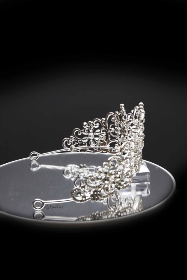 Queen Rachel- classical silver stunning tiara - My Roial Ears LTD