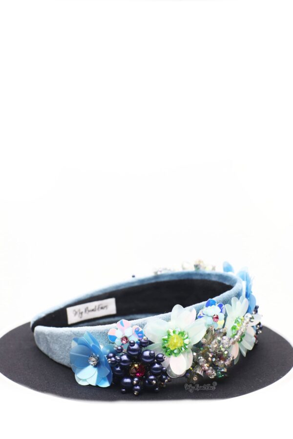 Queen Berenice- beaded embellished fashion headband - My Roial Ears LTD