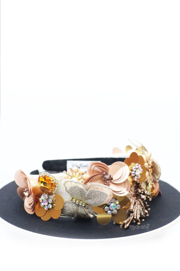 Queen Camilla- embellished fashion headband - My Roial Ears LTD