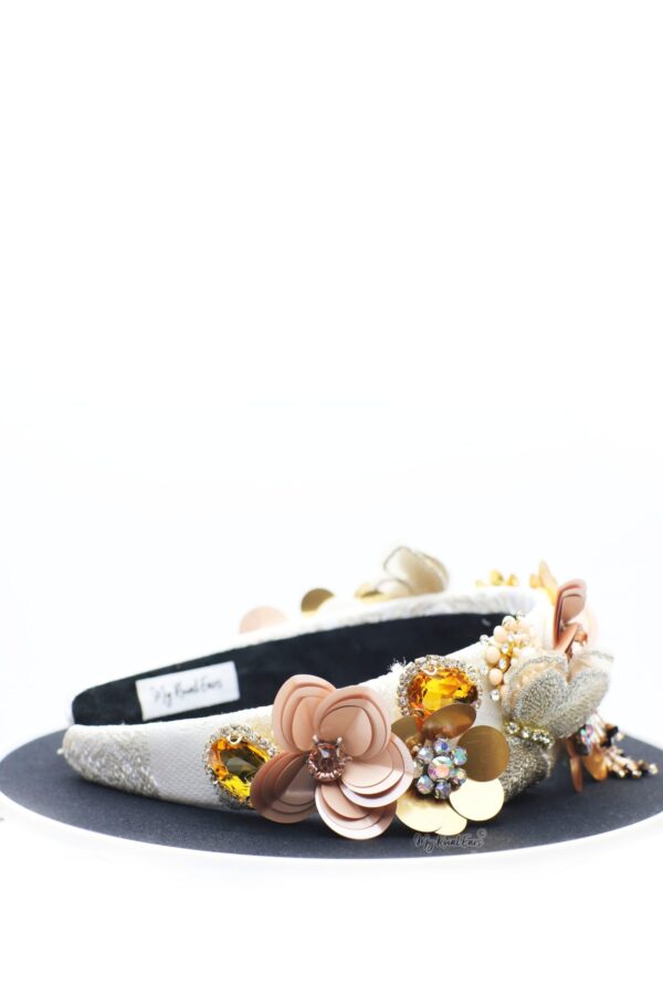 Queen Camilla- embellished fashion headband - My Roial Ears LTD