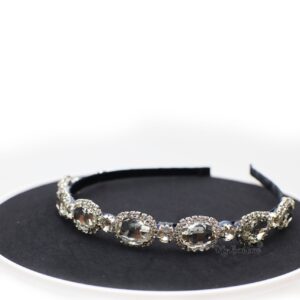 Queen Eugenie - elegant rhinestone diamond headband - My Roial Ears LTD