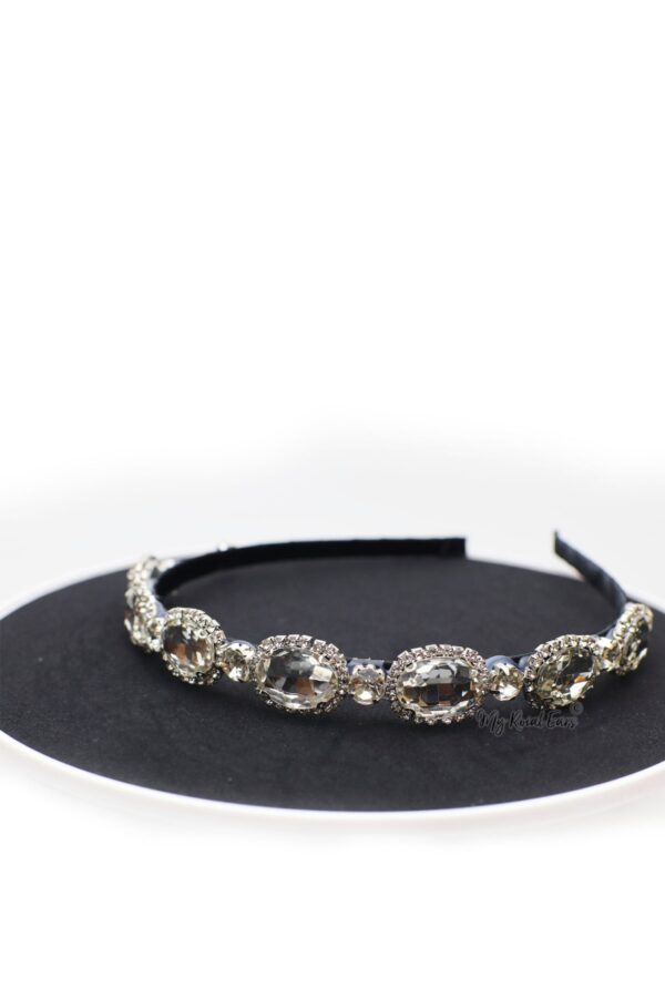 Queen Eugenie - elegant rhinestone diamond headband - My Roial Ears LTD