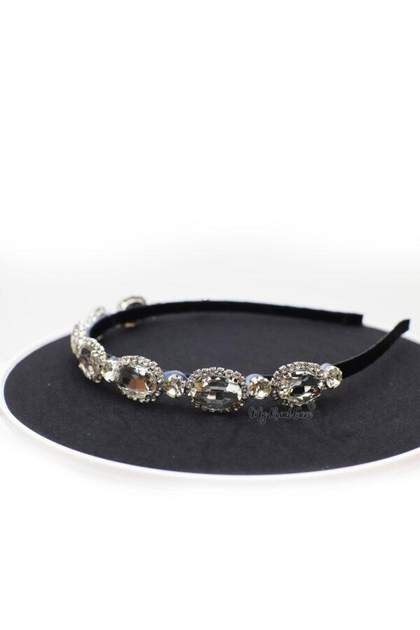 Queen Eugenie - elegant rhinestone diamond headband - My Roial Ears LTD
