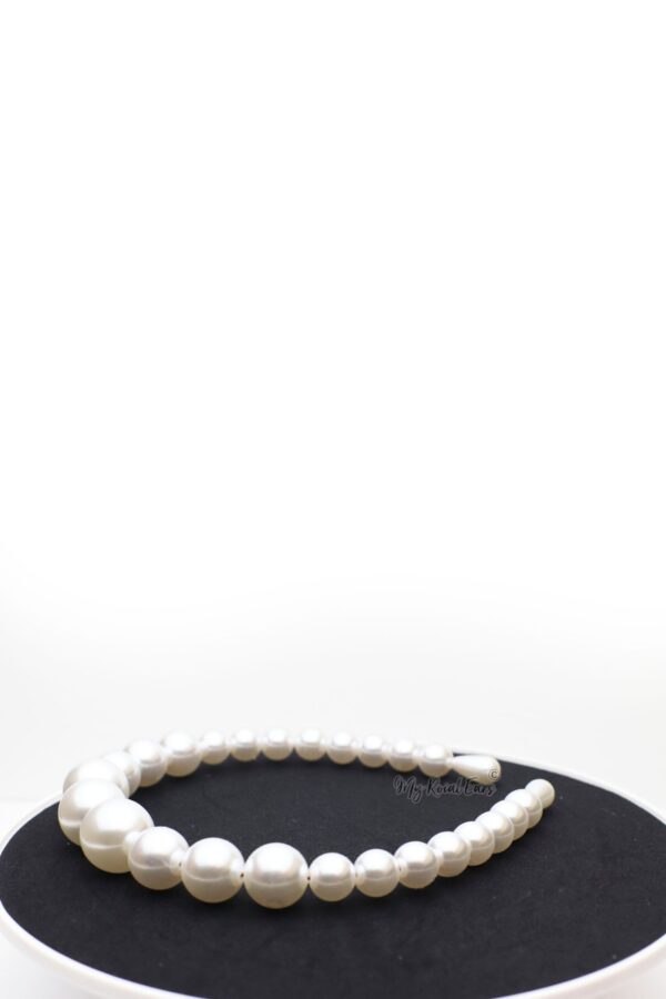 Queen Calla- fine pearl headband - My Roial Ears LTD