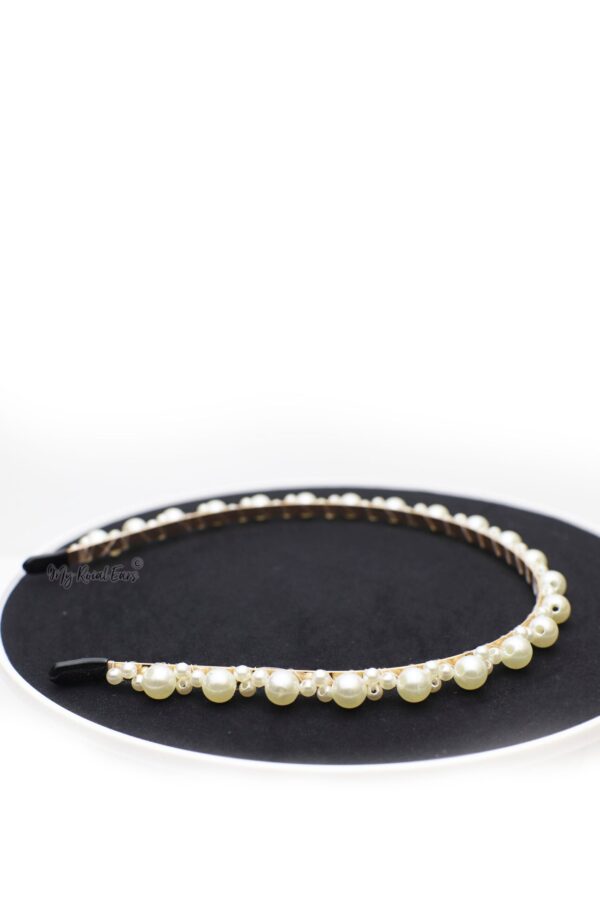 Queen Amy- small and large pearl design headbands - My Roial Ears LTD