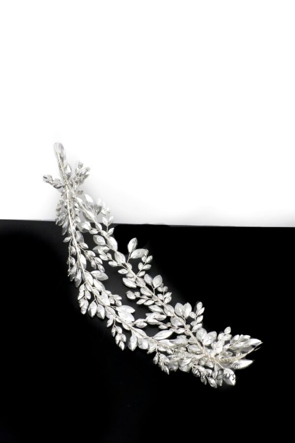 Queen Sonia- dazzling crystal bridal headpiece - Image 7