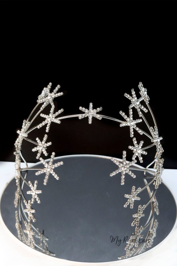 Queen Taja- a diamond embellished star shaped headwear - Image 3