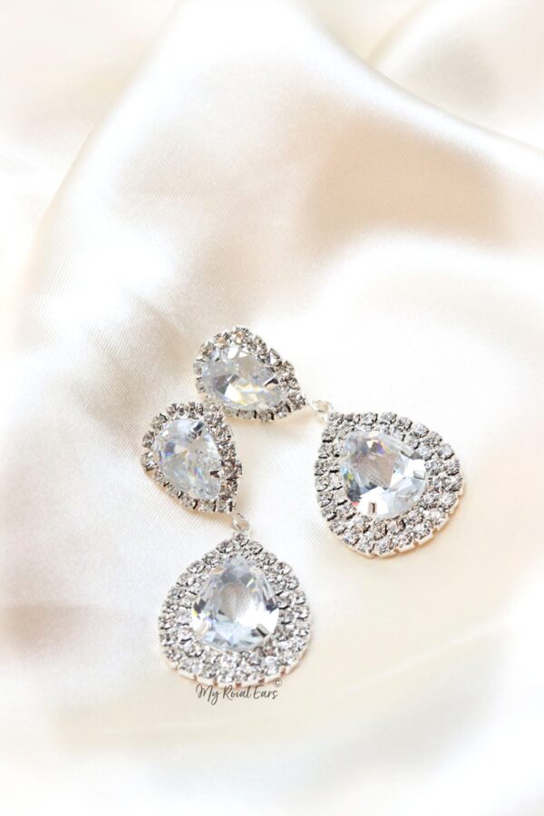 Q.Macia-sophisticated bridal drop earrings - Image 5