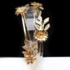 Queen Titania-gold floral headband - Image 4