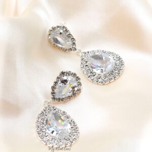 Q.Macia-sophisticated bridal drop earrings