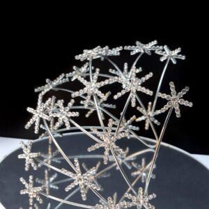 Queen Taja- a diamond embellished star shaped headwear