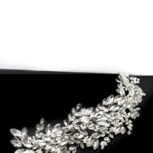 Queen Sonia- dazzling crystal bridal headpiece