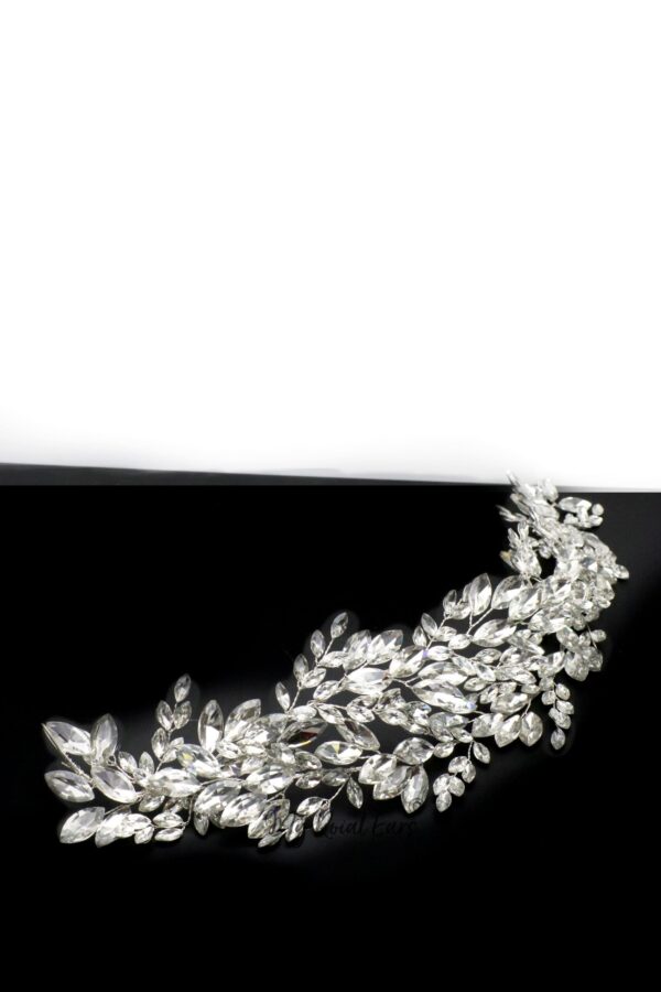 Queen Sonia- dazzling crystal bridal headpiece