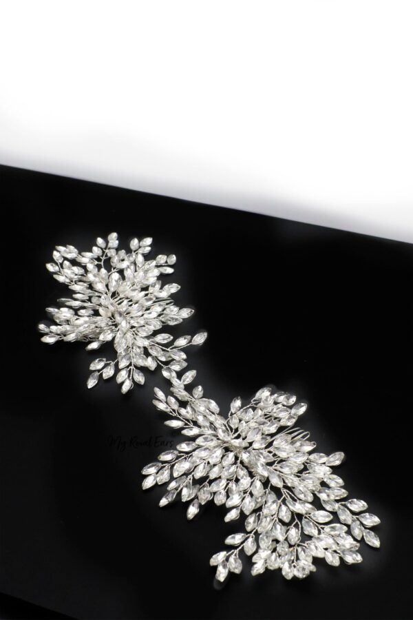 Queen Avril-modest crystal statement headband