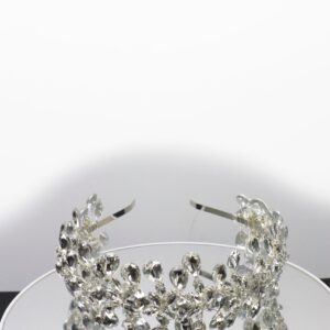 Queen Lovette-handmade crystal bridal headband
