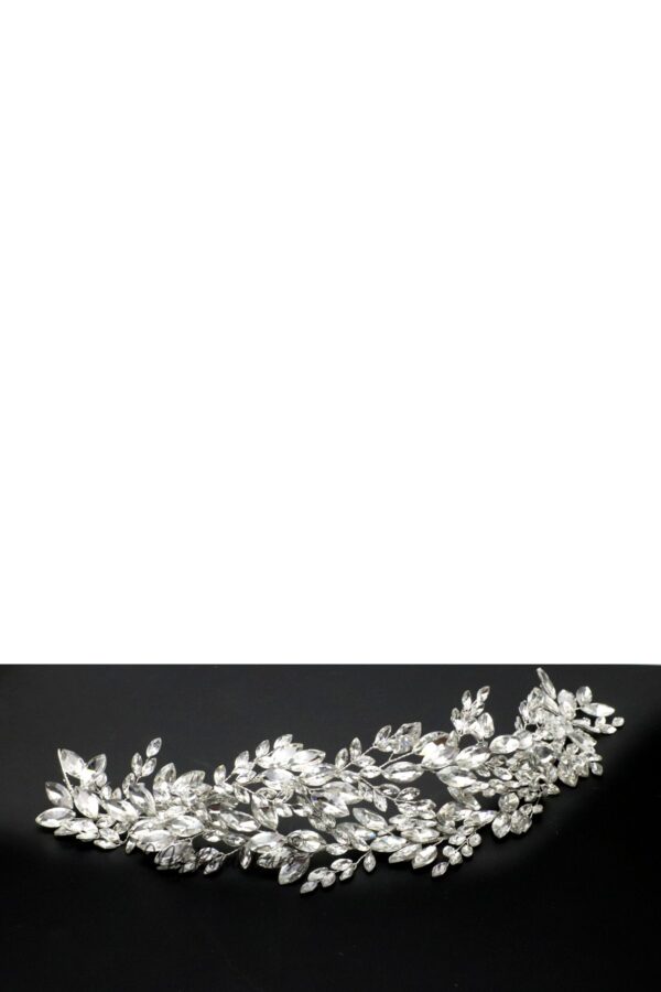 Queen Sonia- dazzling crystal bridal headpiece - Image 5