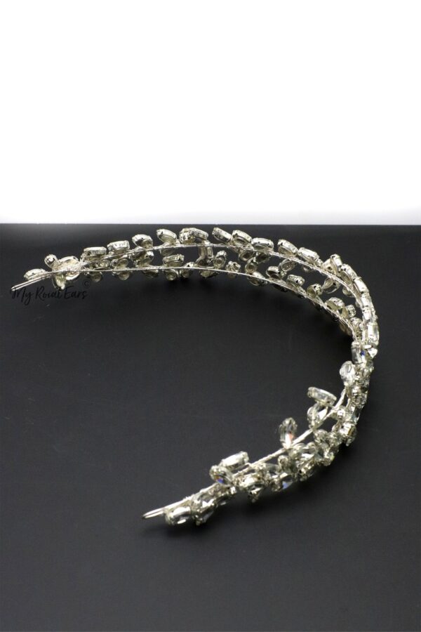 Queen Moria-crystal leaf inspired stunning headpiece - Image 3