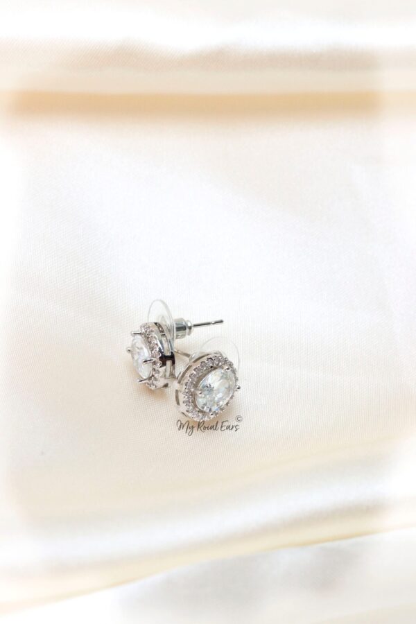 Q. Tida- charming sterling silver bridal earrings - Image 3
