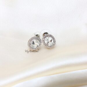 Q. Tida- charming sterling silver bridal earrings