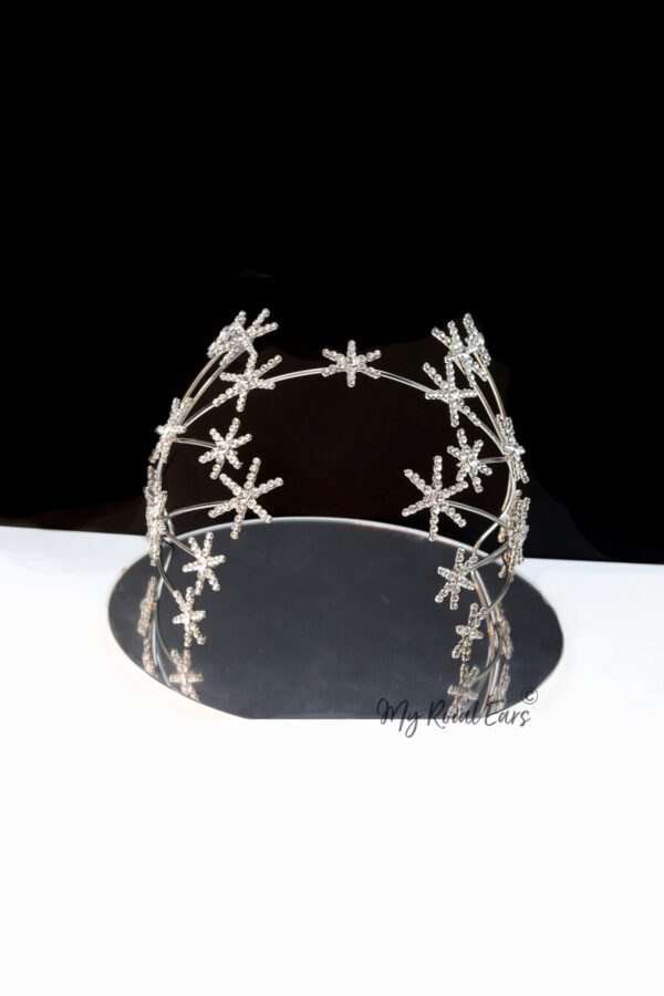 Queen Taja- a diamond embellished star shaped headwear - Image 5