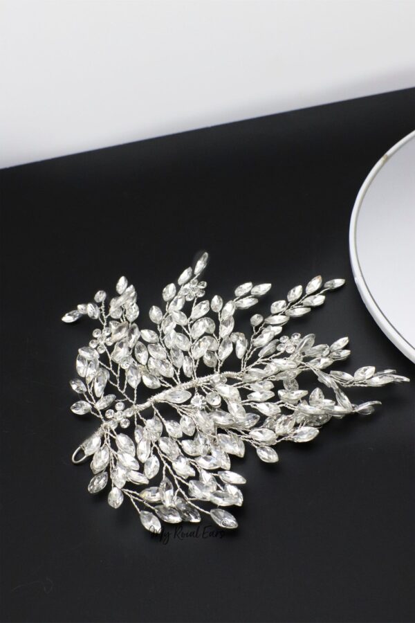Queen Lovie-pretty crystal bridal headpiece - Image 7