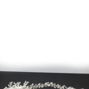 Queen Walda-floral style bridal headpiece